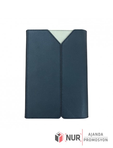 Çift Renk Termo Deri Kapaklı Defter